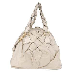 Valentino Leather Rockstud Handbag Gold